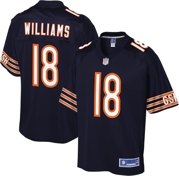 Chicago Bears "Caleb Williams" Jersey Chicago Bears Caleb Williams #18 Jersey